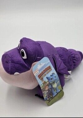 How to Train Your Dragon Rescue Riders Burple 8" Purple Plush DreamWorks w/ Tag